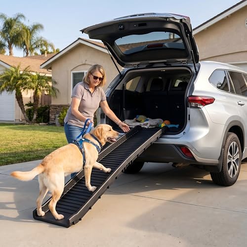 PawStep 61" Folding Pet Ramp, Portable Dog Ramp by Pawstep