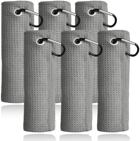 Mile High Life Microfiber Golf Towel 6 Pack Waffle by MileHighLife