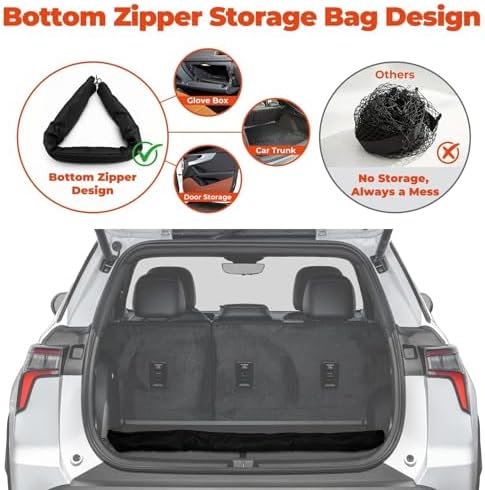 3-Layer Cargo Net for Toyota 4Runner 2010-2024, Zoned Storage - Image 4