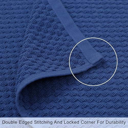 COTTON CRAFT Euro Spa Waffle Weave Bath Sheets - Image 5