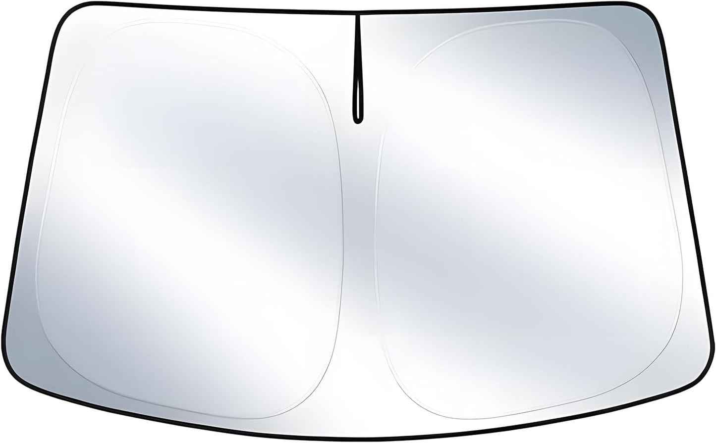 T TGBROS Windshield Sun Shade Custom Fit for 2021-2023 2024 2025 Nissan Rogue Accessories Foldable Sun Shield Reflective Polyester Sun Visor Cover Block Heat and Sun Protection