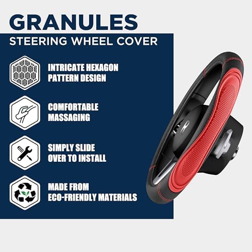 Road Comforts Car Steering Wheel Cover - Image 4