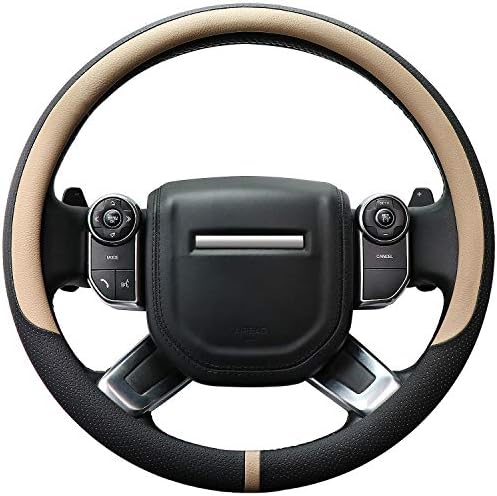 COFIT Breathable Car Steering Wheel Cover 16 inch Auto Universal Leather Wrap by COFIT
