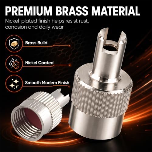 12PCS 2-in-1 Car Tire Valve Stem Caps - Image 3