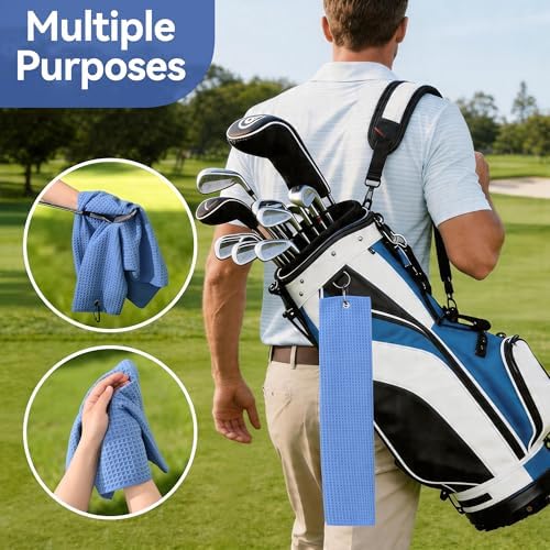 Mile High Life Golf Towel 16x24 inch, Upgraded Large Waffle Weave - Image 5