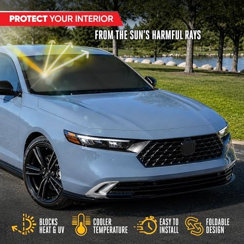 MotorTrend Accordion Windshield Sunshade - Image 5