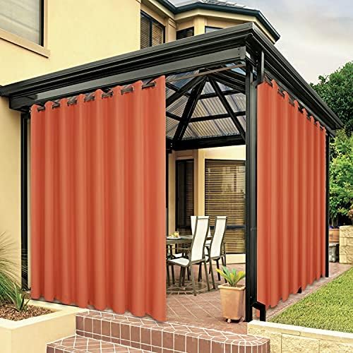 BONZER Outdoor Curtains for Patio Waterproof Thick Privacy by Bonzer