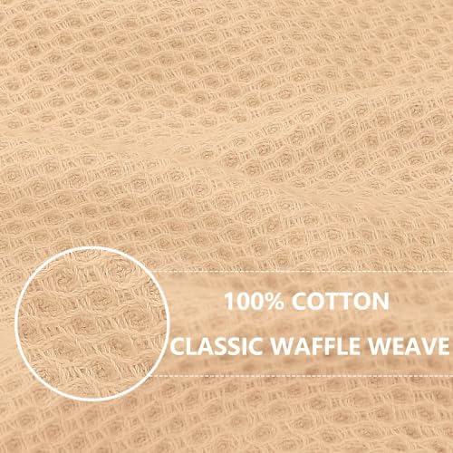 Homaxy 100% Cotton Waffle Weave Kitchen Dish Cloths 24-Pack - Image 2