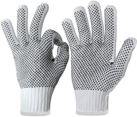 Evridwear Cotton Polyester String Knit Shell Safety Protection Work Gloves - Image 2