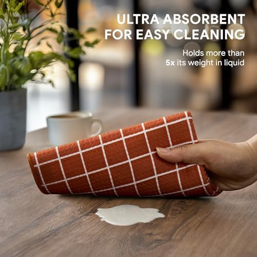 RECYCO Waffle Kitchen Towel Set of 2 - Image 3