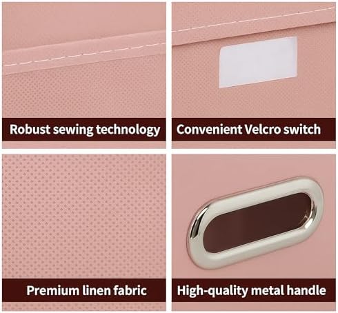 STOREONE Fabric Storage Cube Bins Foldable Organizer Container Collapsible - Image 7