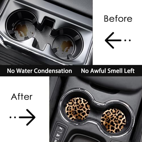 2 Pack Basketball Car Coasters for Cup Holder, Neoprene Anti Slip Mat - Image 6