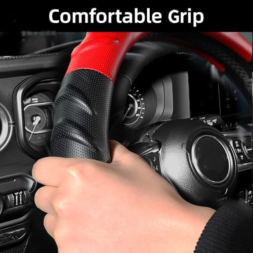 Car Steering Wheel Cover for Chevy Silverado 1500 2500 3500 - Image 4