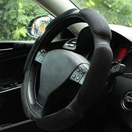 Steering Wheel Cover -Odorless, Cooler Hands in Summer, Warmer Hands in Winter by Jonscart