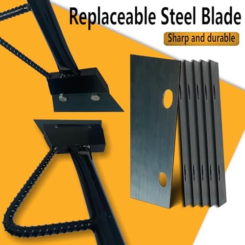 Black Color Heavy Duty Spring Steel Concrete Floor Scraper - Image 6