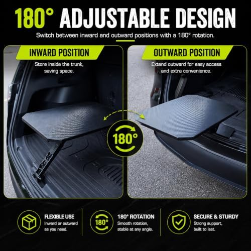 Rear Cargo Table for Honda HR-V 2016-2022, Foldable SUV Camping Table - Image 4