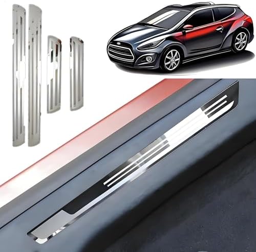 4Pcs Stainless Steel Door Sill Protector - Image 7