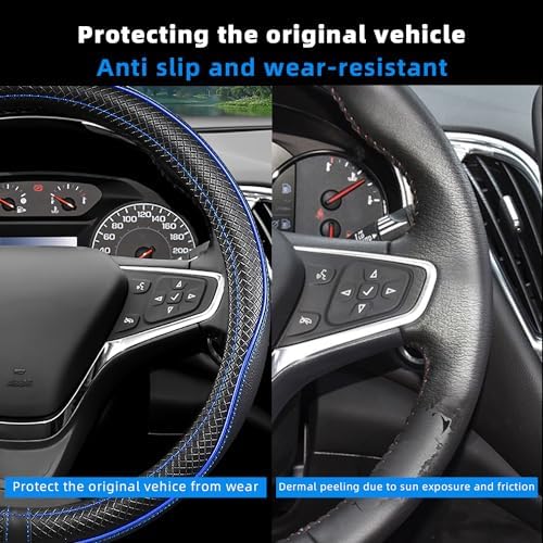 Car Steering Wheel Cover for Chevy Silverado 1500 2500 3500, Automative - Image 4