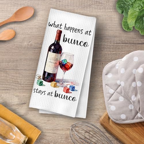Bunco Game Kitchen Towels - Image 4