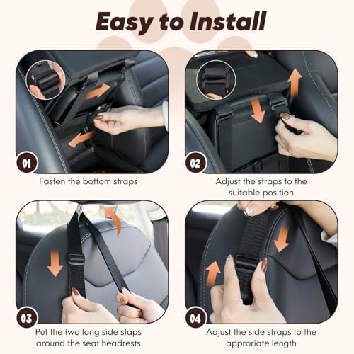 QUMY Middle Center Console Dog Car Seats - Image 6