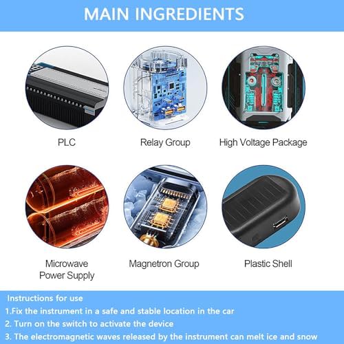 Car Interference Antifreeze Device Electromagnetic Snow Melter, Universal Solar - Image 6