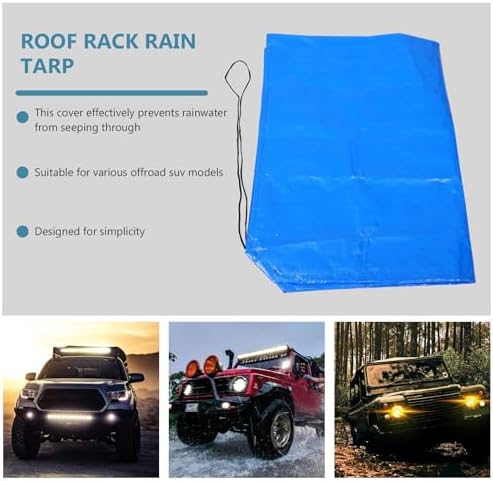 SUV Roof Rain Cover Blue Film Car Roof Storage Protector - Image 6