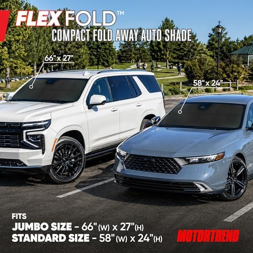 MotorTrend Accordion Windshield Sunshade - Image 2