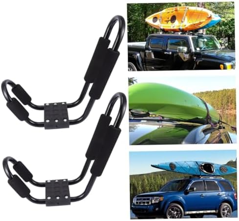 Heavy Duty Kayak Roof Rack for Canoe, 2 Pack Aluminum Foam Carrier - Image 4