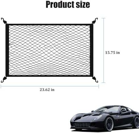 23.62 x 15.75 Inch Elastic Trunk Cargo Net - Image 2
