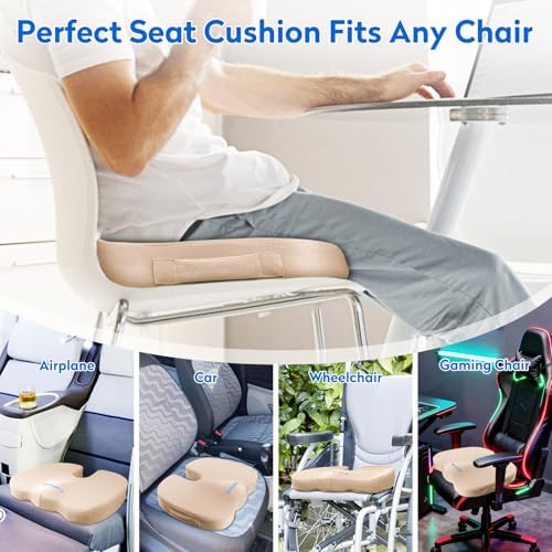 CushZone XL Memory Foam Seat Cushion - Image 5