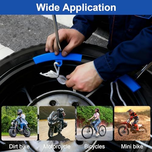 Manual Tire Bead Breaker with 14.5” Steel Tire Spoons Tool Set - Image 4