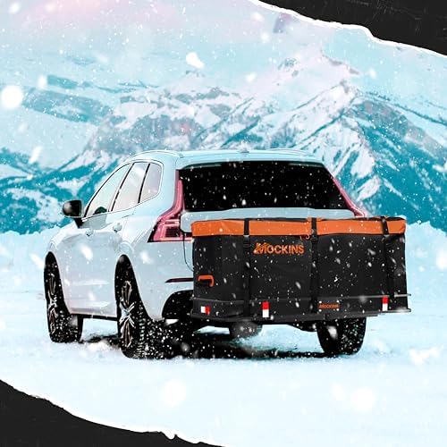 Mockins 16 Cu Ft All-Weather Vinyl Trailer Hitch Cargo Carrier Bag - Image 6