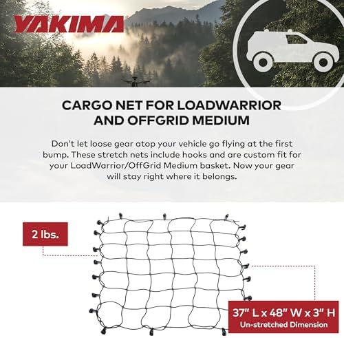 Yakima, Stretch Net for Roof Cargo Baskets - Image 4