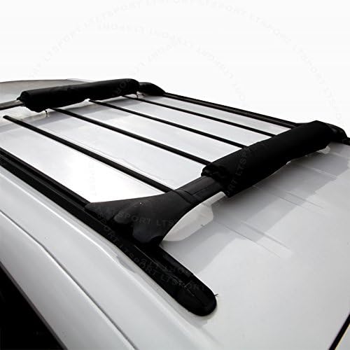 Pair Universal Roof Top Rack Carrier Protection Cushion Wrap Cross Bar Round by LT+Sport