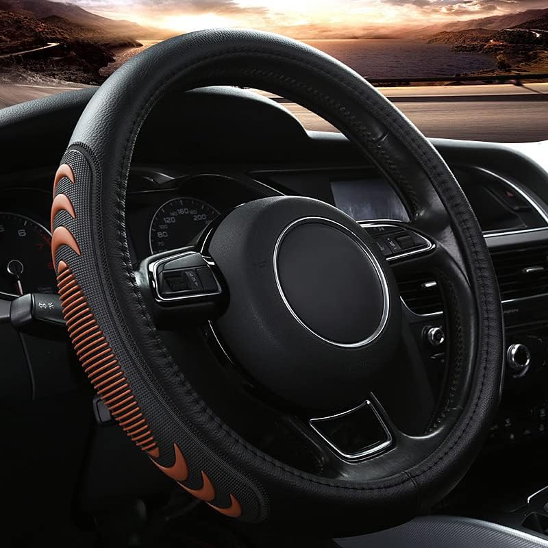 Yangday Leather Steering Wheel Cover by Yangday