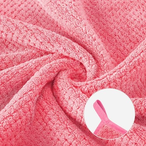 MaopaoBeauty Microfiber Bath Towel Set Pack of 2, 35 x 70 Inches - Image 4