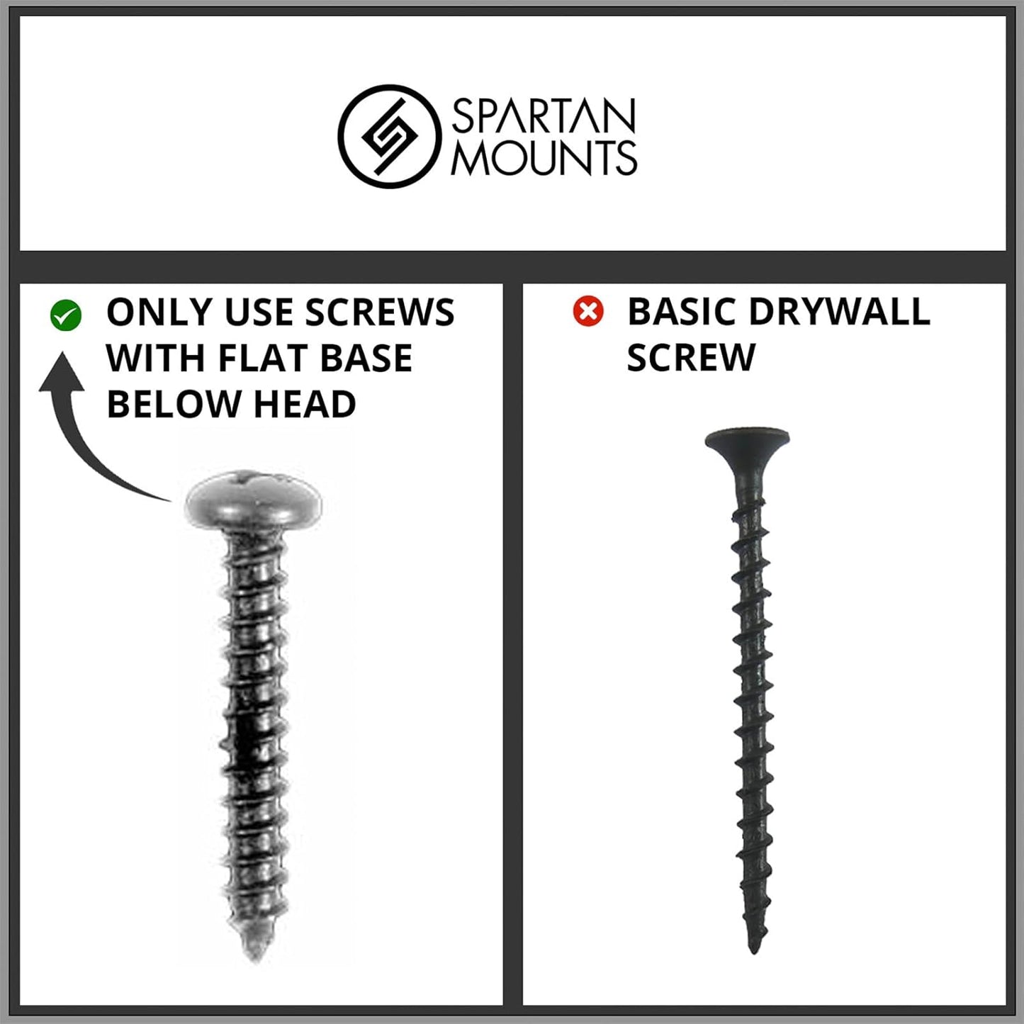 Spartan Mounts Compatible with Mossberg 88, 500, 590 Shotgun Display Storage Organization System | Unique Low Profile Design | Gun Safe Wall Room Mounting Solution (12-Gauge, Barrel Points Right)