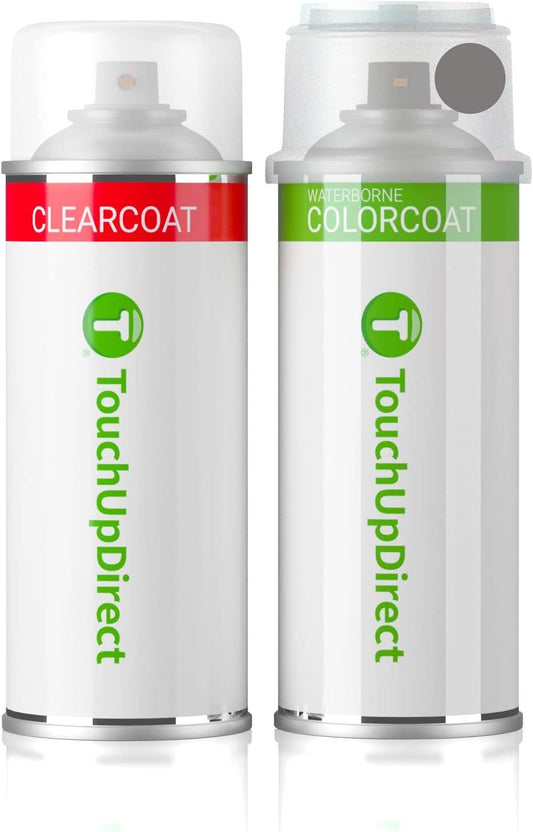 TouchUpDirect 1G3 Magnetic Gray Metallic Compatible with Toyota Exact Match Touch Up Paint Aerosol - Essential Kit
