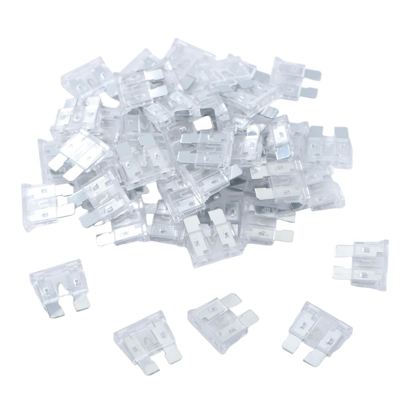 100 Pack Auto Fuses 25 AMP ATC/ATO Standard Regular Fuse Blade 25A Car Truck Boat Marine RV