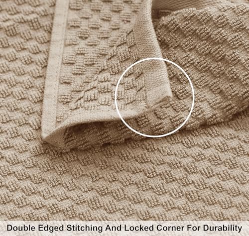 COTTON CRAFT Euro Spa Waffle Weave Bath Sheet - Image 4