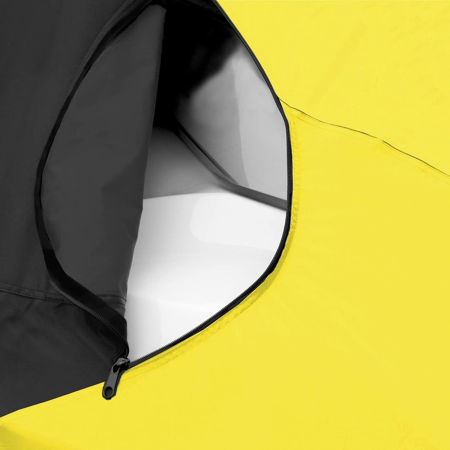 Trailerable Jet Ski Cover, Waterproof Marine Grade 600D Heavy Duty Polyester PWC Cover Yellow/Black Fits from 116"-125" 2 Seater