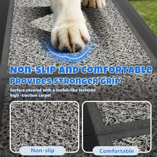 Dog Ramp for Car 71" L x 20" W, Foldable Pet Ramp for Large Dogs - Image 3