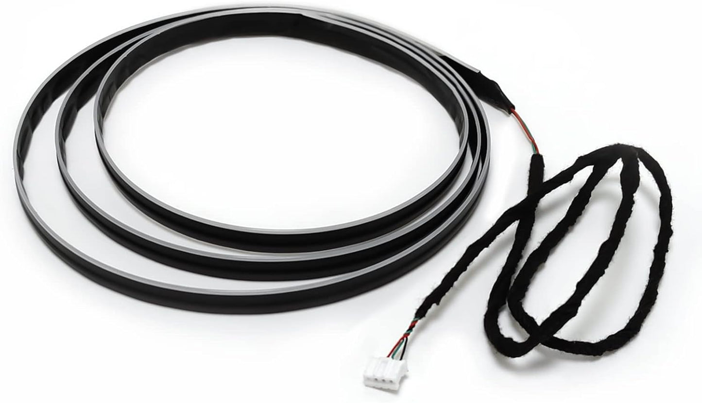 Dreamcolor Acrylic Interior Car LED Strip Light 14-inch, which fit for dreamcolor Main Controller Connects and sub-Controller kit (not Including), Not Applicable dreamcolor 5 in 1(Single Controller)