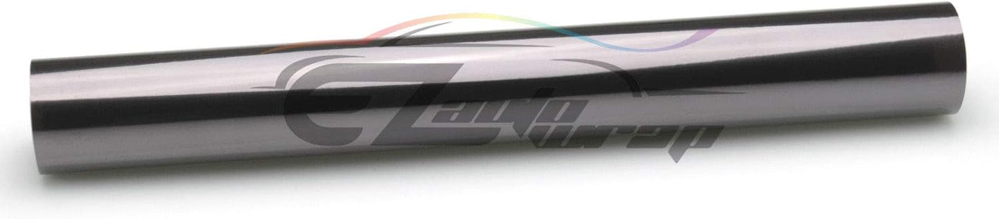 EZAUTO WRAP Free Tool Kit 12"x360" (1FT x 30FT) Glossy Light Black Smoke Headlight Taillight Fog Light Side Marker Vinyl Tint Film Self Adhesive