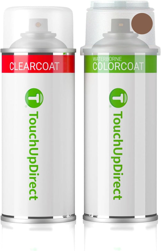 TouchUpDirect 4Y6 Bronze Age Compatible with Toyota Exact Match Touch Up Paint Aerosol - Essential Kit