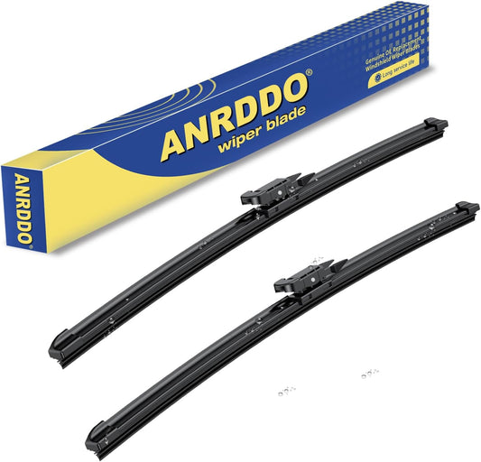 wipers factory Replacement For 09/2009-2013 BMW 328i 335i 335is M3 2-Door Original Equipment Windshield Wiper Blades Set -24"+17.5" Pinch Tab (Set of 2) Not For J Hook