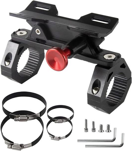 UTV Fire Extinguisher Mount Kit - Adjustable Quick Release Roll Bar Car Fire Extinguisher Bracket Holder for 1.75-2in Roll Bar ATV UTV Polaris RZR SXS Ranger Camper Jeep Can-Am Durable Aluminum Alloy