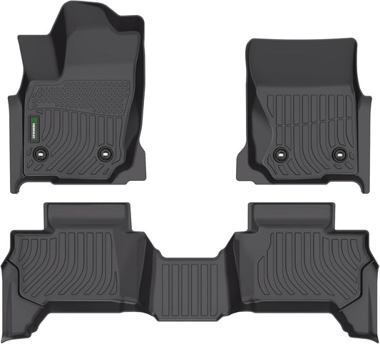 ANBINGO®Floor Mats Fit for Toyota 4Runner (5&7 Seats) 2025 All Weather Mats for Toyota 4Runner TPE Car Mat Rugs for 2025 4Runner Rubber Trunk Carpet for 2025 4Runner Automotive Accessories