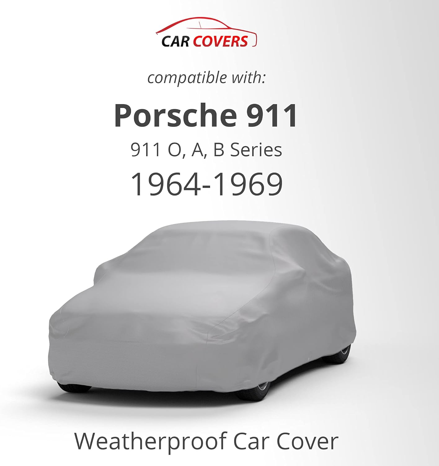 Car Covers Weatherproof Max Car Cover & Warranty Compatible with Porsche 1964-1969 911 O, A, B Series – Outdoor Cover Theft Cable Lock Car Accessories Better Than Waterproof