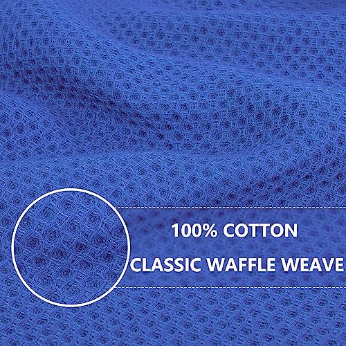 Homaxy 100% Cotton Waffle Weave Kitchen Dish Towels 4-Pack - Image 2